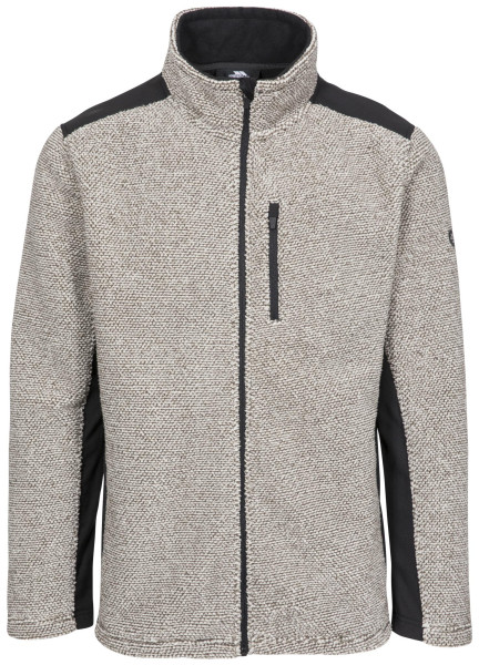 Trespass Fleecejacke/Fleecepullover Faratino - Male Fleece At300 Truffel Stripe