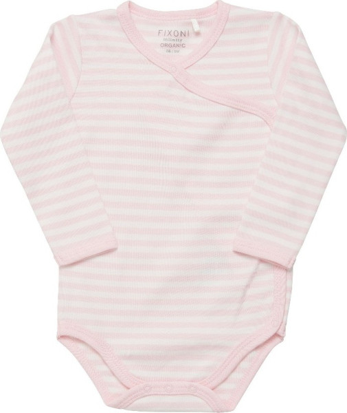 Fixoni Kinder Wrap Body LS 422007-Lt.Rose YD Stripe