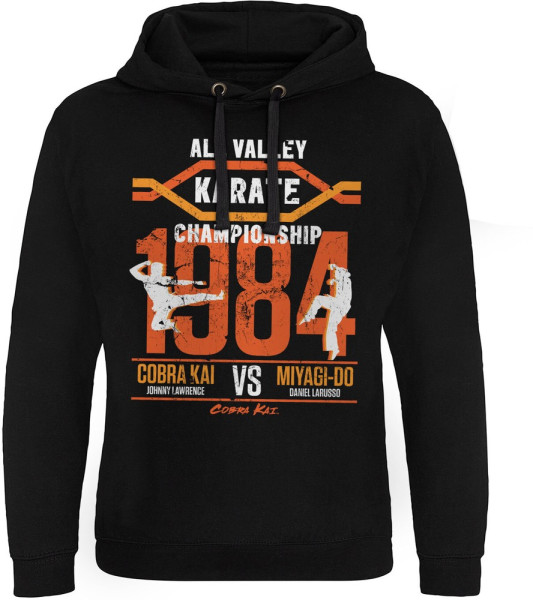 Cobra Kai All Valley Karate Championship Epic Hoodie Black