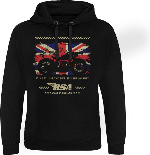 BSA Motor Cycles The Journey Epic Hoodie Black