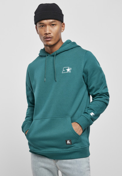 Starter Black Label Hoodie Starter Small Logo Hoody Retro Green