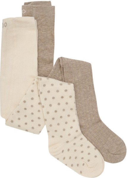 Minymo Kinder Strumpfhose Stockings with Pattern (2-Pack) 6592