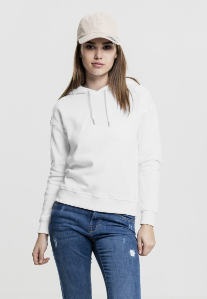 Urban Classics Women Hoodie Ladies Hoody White