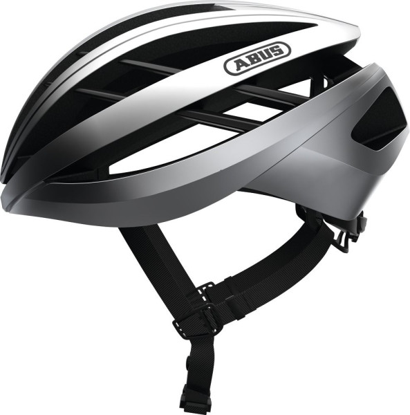 ABUS Fahrradhelm Aventor Road Helm 81670P Gleam Silver