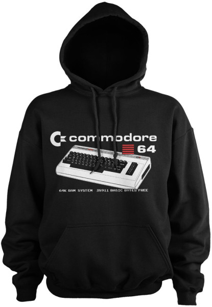 COMMODORE/C64 Hoodie Commodore 64K Ram Hoodie LN-3-COM004-H76-11