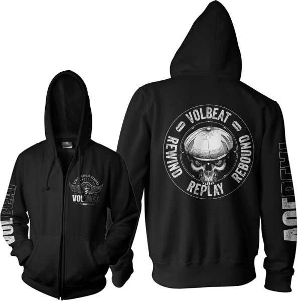 Volbeat Hoodie Rrr Zipped Hoodie WMX-33-VB009-H65-10