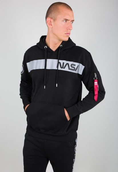 Alpha Industries NASA RS Hoody Hoodies / Sweatshirts Black