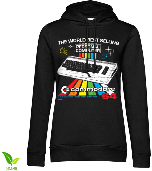 COMMODORE/C64 Hoodie C64 Personal Computer Girls Hoodie LN-57-COM006-61-2