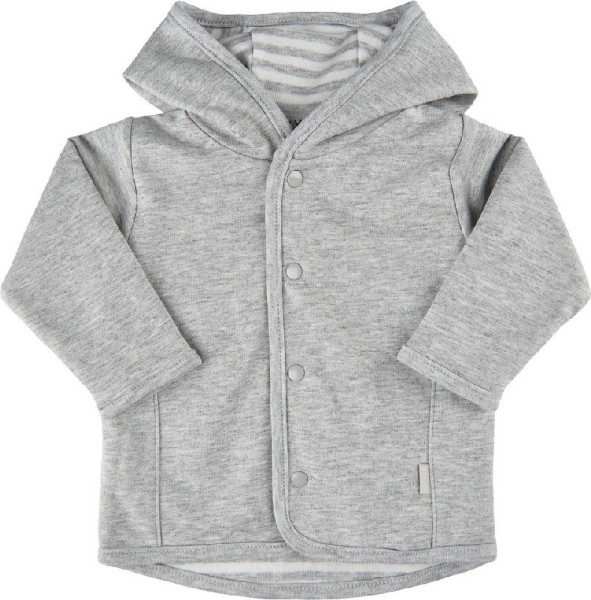 Fixoni Kinder Wende-Cardigan 422016-Grey Melange