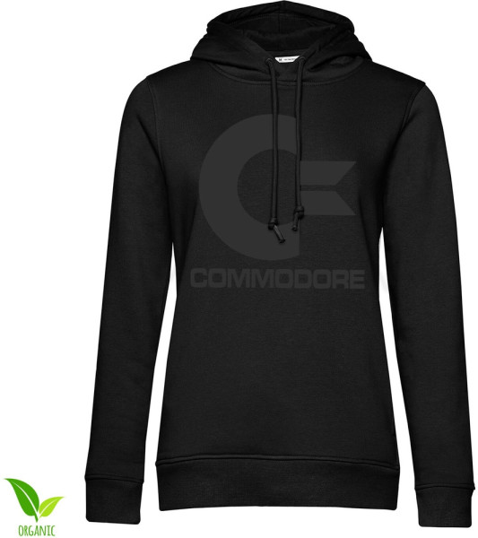 COMMODORE/C64 Hoodie Commodore Black Logo Girls Hoodie LN-57-COM007-H67-1