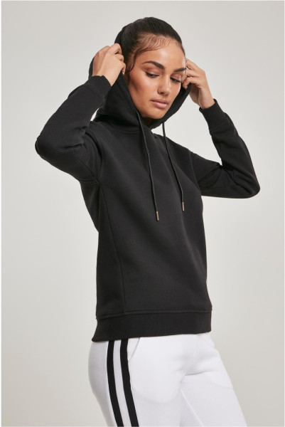 Urban Classics Women Hoodie Ladies Organic Hoody Black