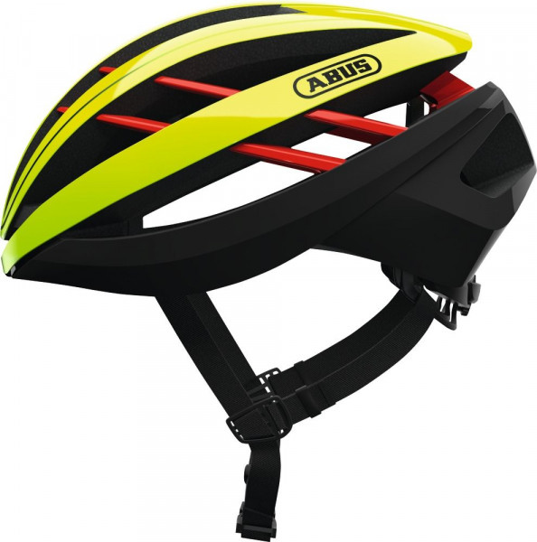 ABUS Fahrradhelm Aventor Road Helm 77609P Neon Yellow