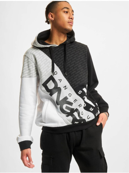 Dangerous DNGRS Sweatshirt Logo Hoody White/Black