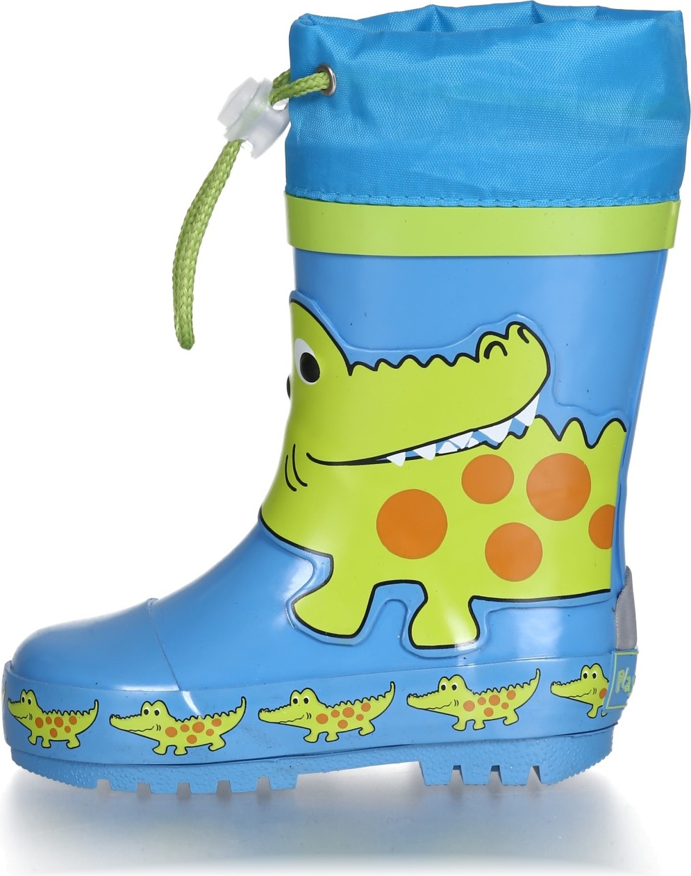 Playshoes Kinder Gummistiefel Krokodil Blau/Grün | Rubber boots | Shoes ...