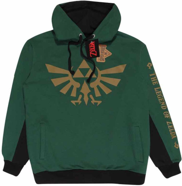 Legend Of Zelda - Hyrule And Symbols Hoodie