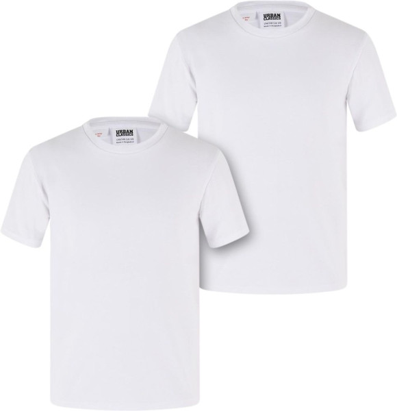 Urban Classics Mädchen Girls Stretch Jersey Tee 2-Pack UCK007A