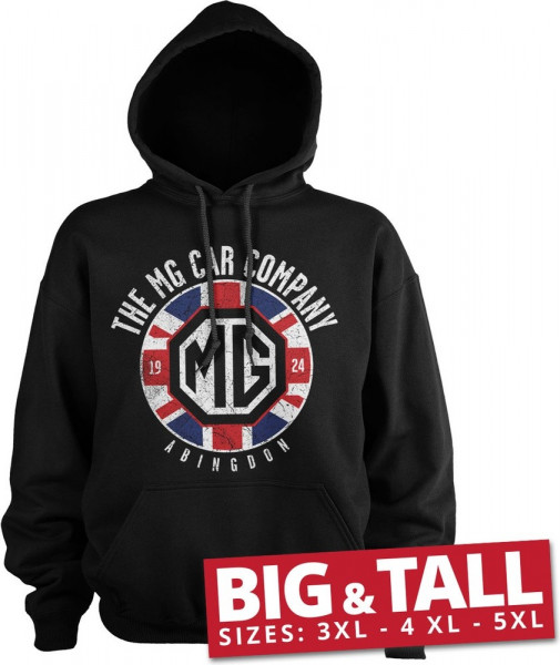 The MG Car Company 1924 Big & Tall Hoodie Black