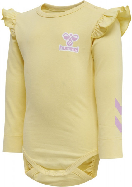 Hummel Kinder Mirabel Body L/S Pale Banana