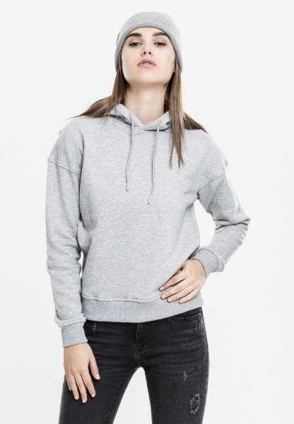 Urban Classics Women Hoodie Ladies Hoody Grey