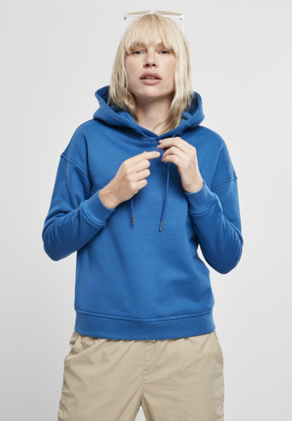 Urban Classics Damen Hoodie Ladies Hoody Sporty Blue