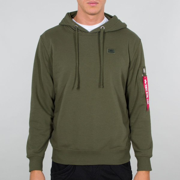 Alpha Industries X-Fit Hoody Hoodies / Sweatshirts Dark Green