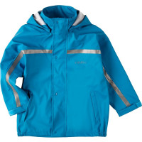 BMS Kinder Regenjacke Softskin Buddeljacke Hellblau