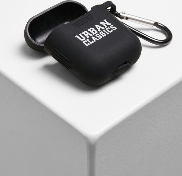 Urban Classics Logo Earphone Case Black