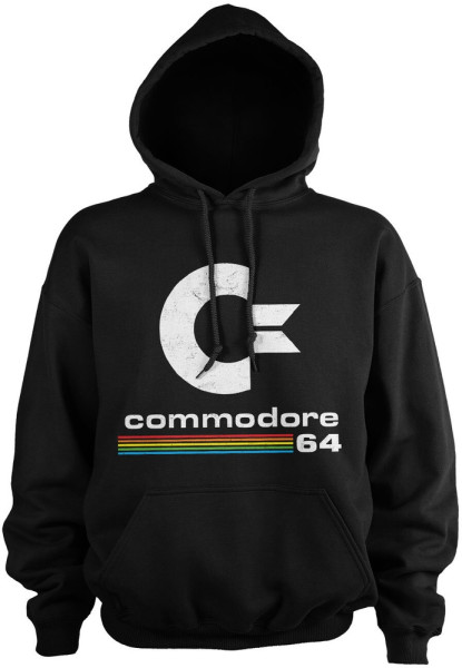 COMMODORE/C64 Hoodie Commodore 64 Washed Logo Hoodie LN-3-COM003-H72-8