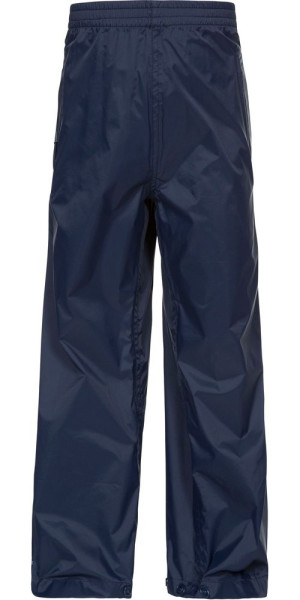 Trespass Kinder Regenhose Qikpac Pant - Unisex Kids Packaway Trousers Navy