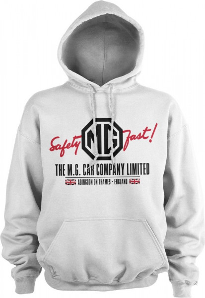 The MG Cars Co. England Hoodie White